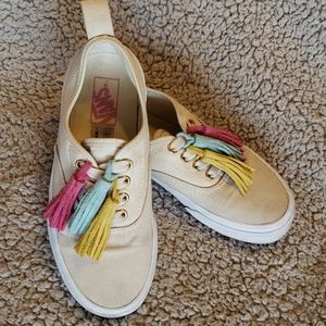 Vans with tassels